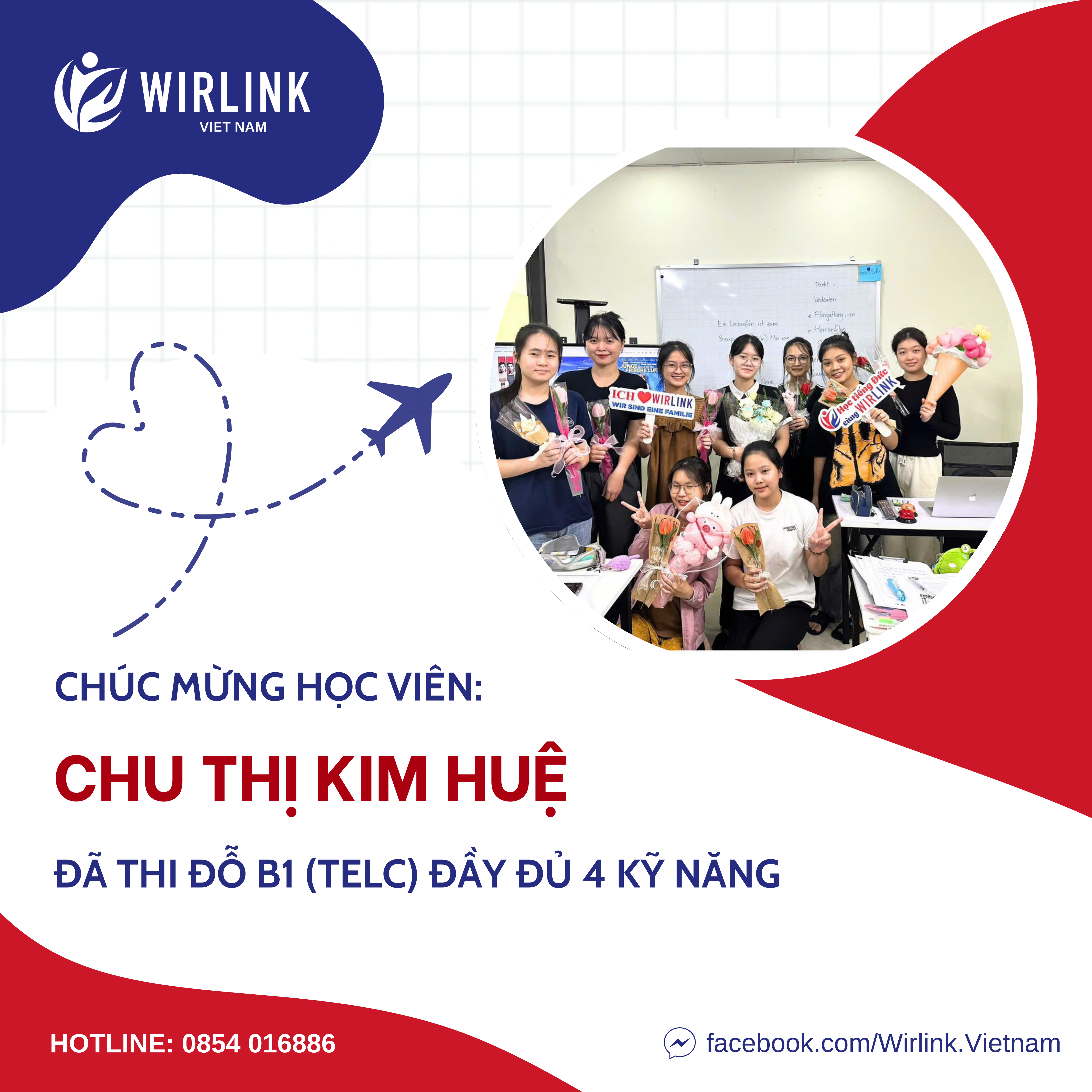 Kết quả thi B1 của học viên WirLink (update tháng 06/2025)