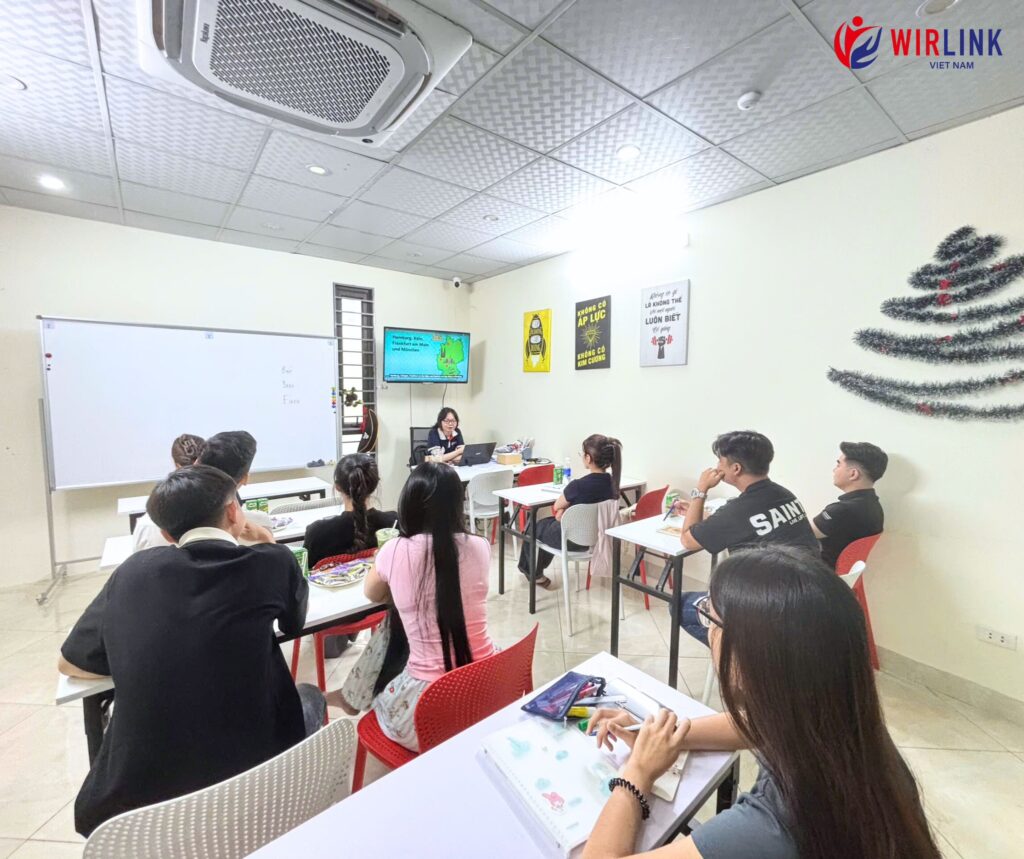 Lớp W32 – Tiếng Đức A1 Offline: Khởi đầu vững chắc cho giấc mơ Đức