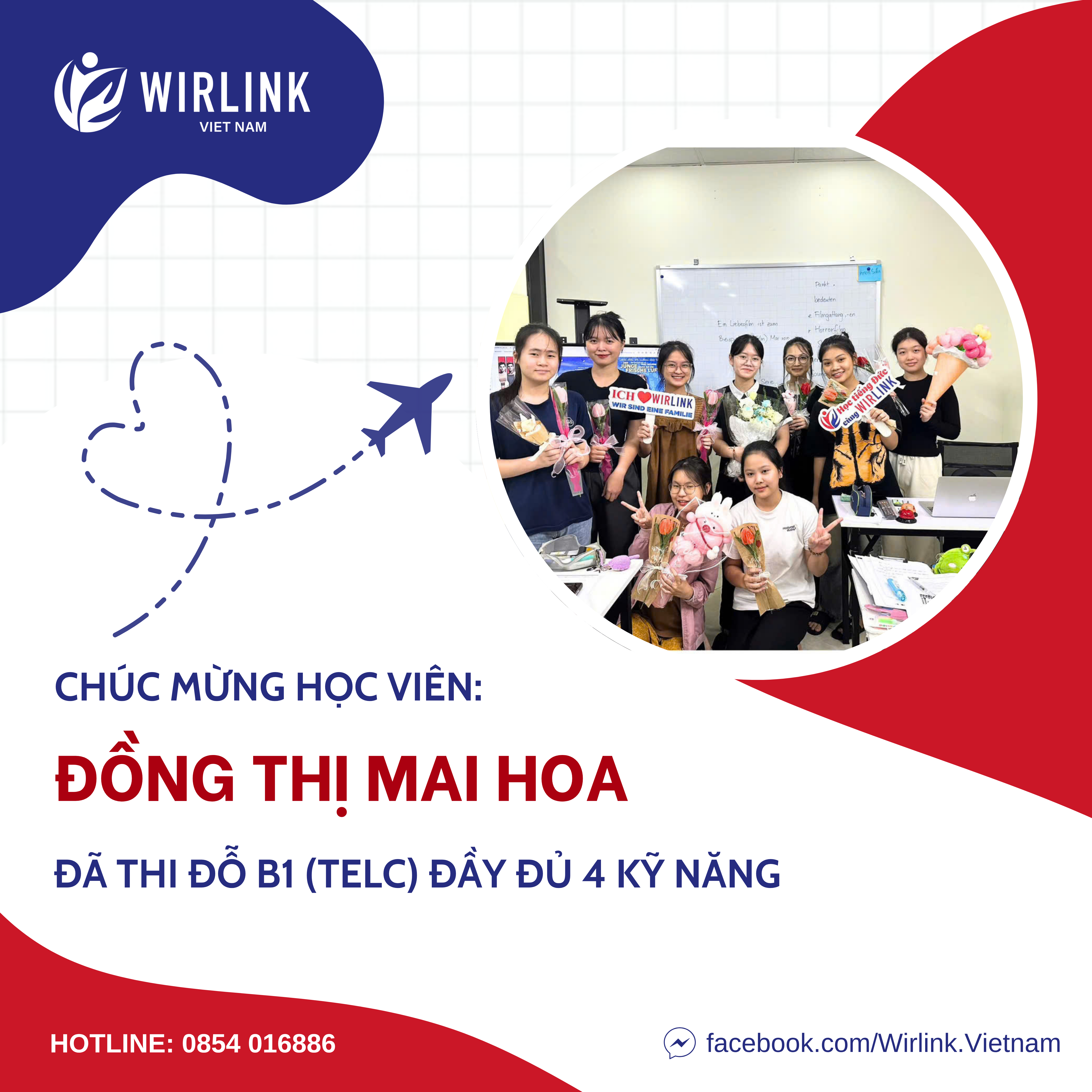 Kết quả thi B1 của học viên WirLink (update tháng 06/2025)