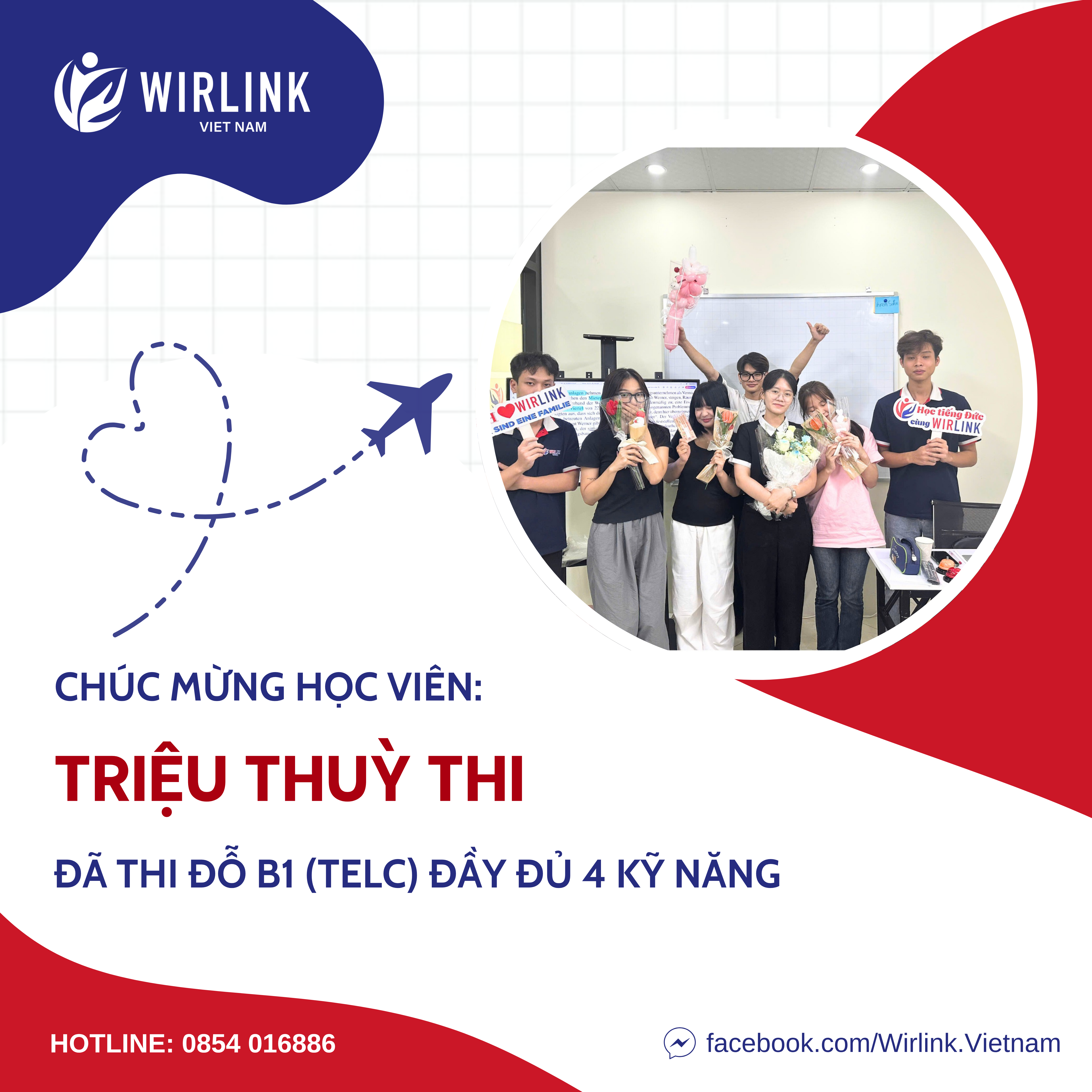 Kết quả thi B1 của học viên WirLink (update tháng 06/2025)