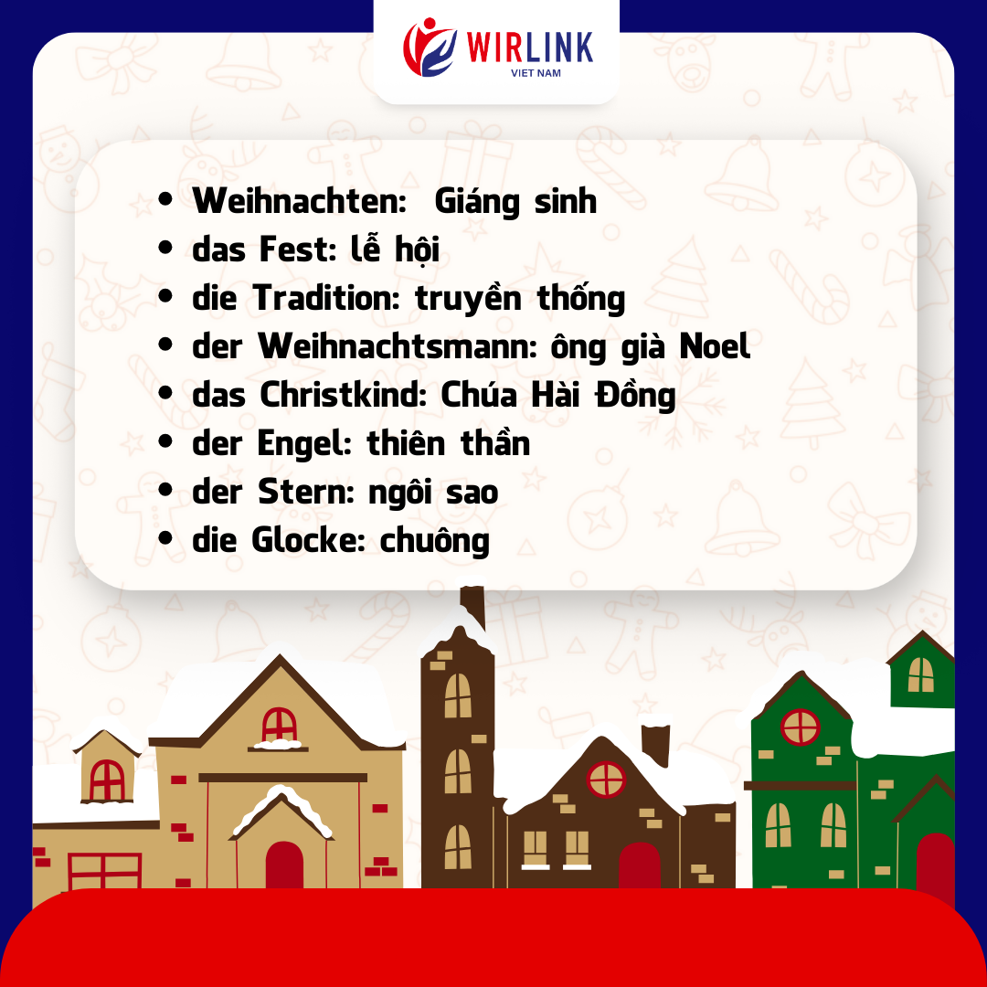 Từ vựng chủ đề Giáng sinh (Weihnachten)