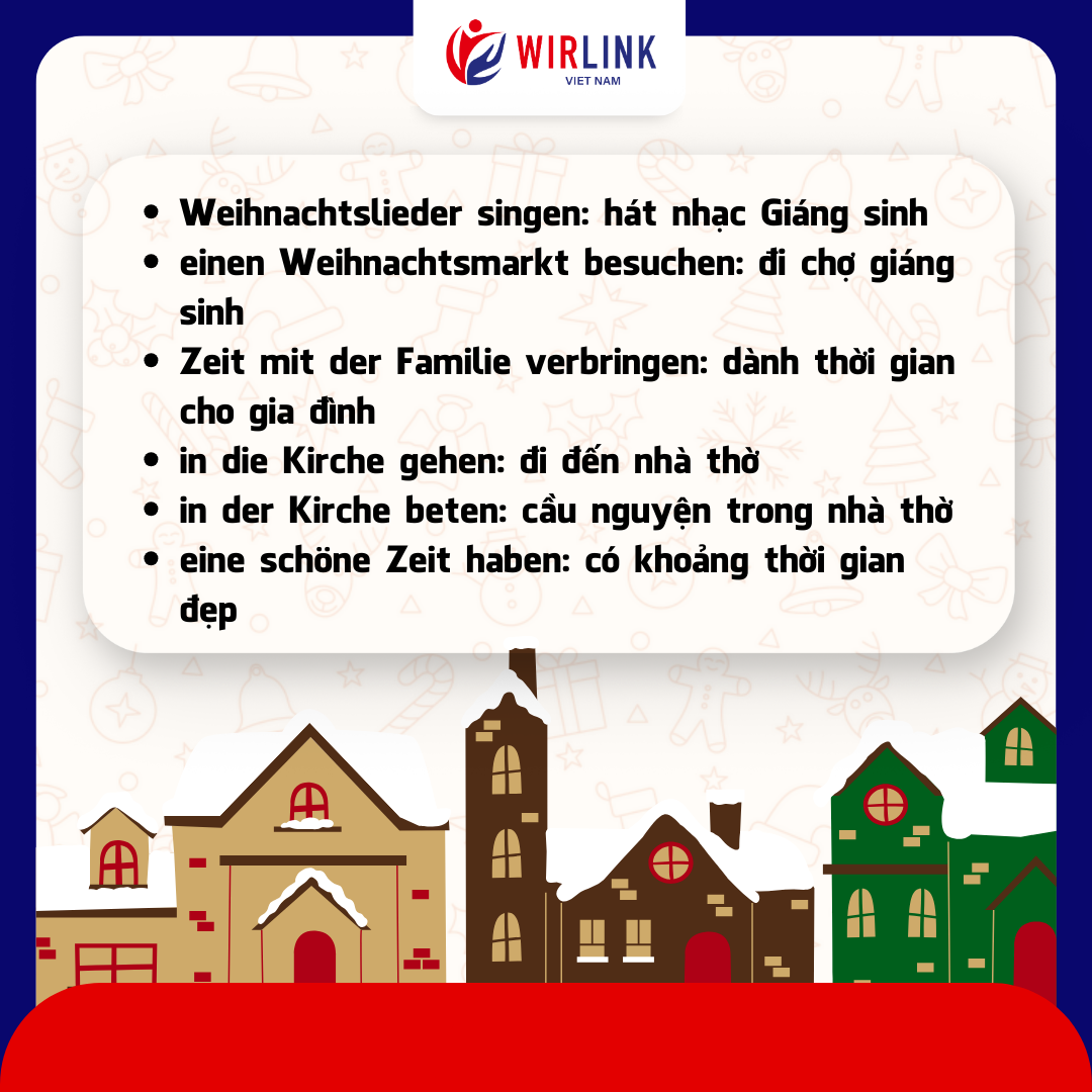 Từ vựng chủ đề Giáng sinh (Weihnachten)