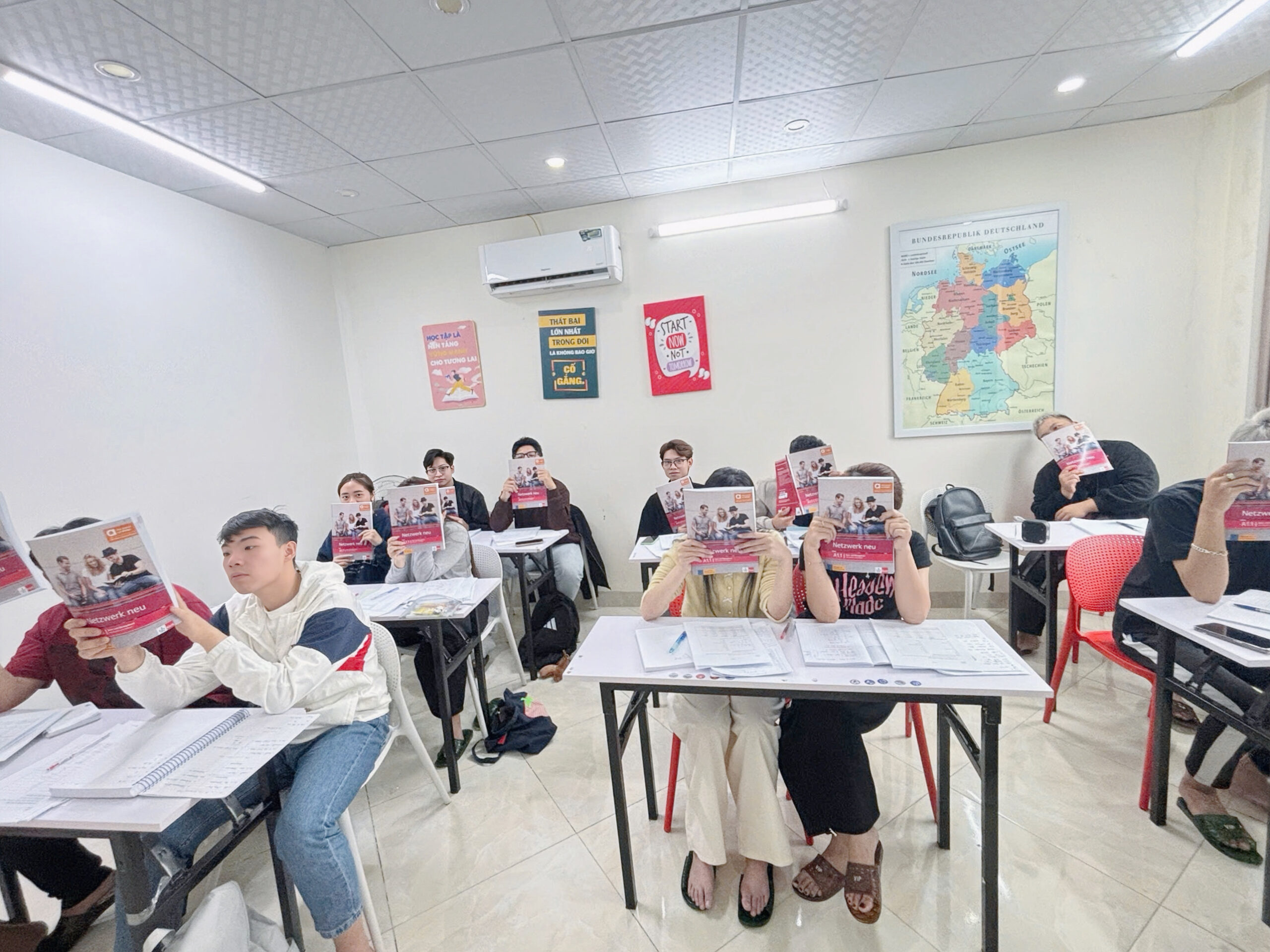 Khai giảng lớp tiếng Đức A1 ngày 9/3/2026