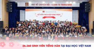 26.260 sinh viên đang theo học tiếng Hàn tại trường Đại học Việt Nam