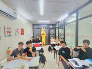 Thỏ Phục sinh phát quà